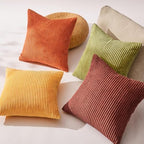 Topfinel Fall Burnt Orange Decorative Throw Pillows Covers 24x24 Inch Set of 4 - Image 6