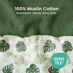 Konssy Muslin Bassinet Sheets for Baby Boys and Girls, 2 Pack - Image 6