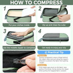 BAGAIL 4 Set/6 Set/8 Set Compression Packing Cubes Travel Accessories - Image 5