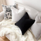 Foindtower Decorative Linen Fringe Throw Pillow Covers Cozy Boho Farmhouse - Image 6