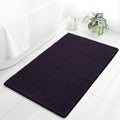 Chenille Bathroom Rug 36"x60" Purple, Large Plush Bath Mat by Kildoss