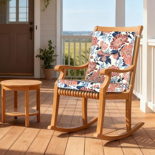 DYTXIII Outdoor High Back Chair Cushions Set of 2, 44x20 in Water Repellent - Image 2