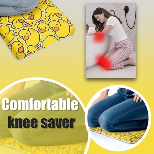 Bath Kneeler –8 Suction Cups & 2" Thicker Padding.Certified Bath Kneeling Pad - Image 5