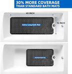 MOONFLY Shower and Bathtub Mat, 40x16 Inches, Extra Long Non Slip Mats - Image 6