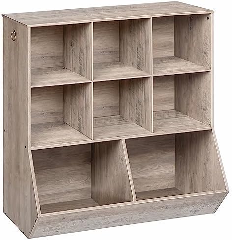 HOOBRO Kids Bookshelf, Toy Storage Cabinet, Kids Toy Organizer, 8 Cubicles by HOOBRO