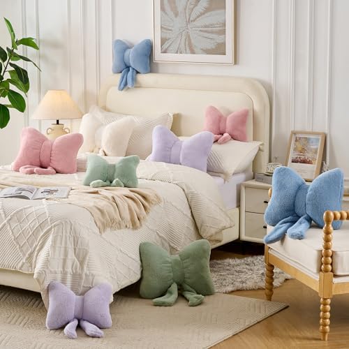 XIAIJIA Bow Pillow, Throw Pillows - Image 4