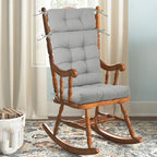 Rocking Chair Cushions Indoor High Back Set by ROFIEJOX