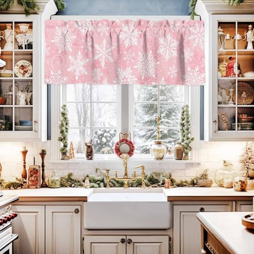 Vandarllin Christmas Kitchen Curtains Valances - Image 2