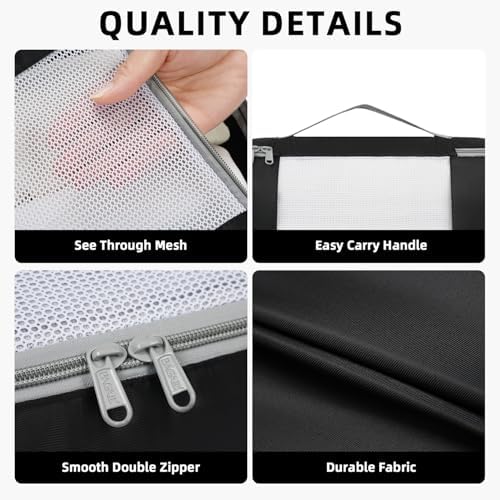 BAGAIL 6 Set/8 Set/10 Set Packing Cubes Various Sizes Packing Organizer - Image 4