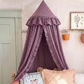 SmoothNovelty Gingham Plaid Bed Canopy by SmoothNovelty