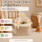 XUANGUO Woven Cotton Rope Storage Basket - Image 6