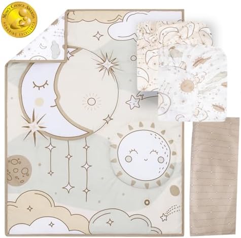 The Peanutshell 5 Piece Baby Crib Bedding Set - Image 2