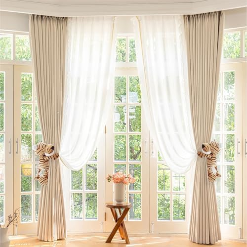 Curtain Tiebacks, 1 Pair Cute Animal Curtain Holdbacks - Image 5