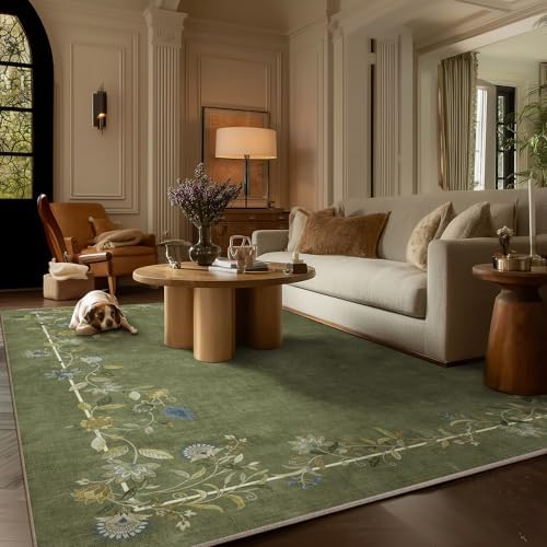 6x9 Living Room Area Rugs: Washable Bedroom Rug Non Slip Soft Large Carpet - Image 6