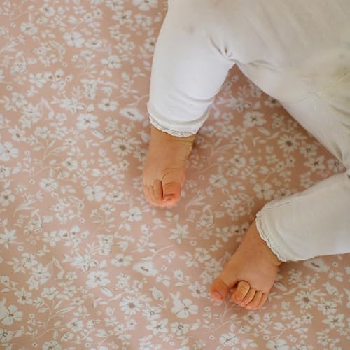 Sorrel + Fern Baby Crib Sheets Neutral, Fitted 2-Pack - Image 3