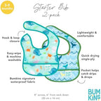 Bumkins Bibs, for Baby Girl or Boy, Infant 3-9 Months, Essential Must Have for - Image 5