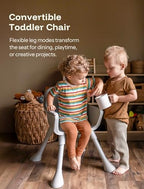 HARPPA Caspio Lite High Chair, Convertible Baby Feeding Chair - Image 6