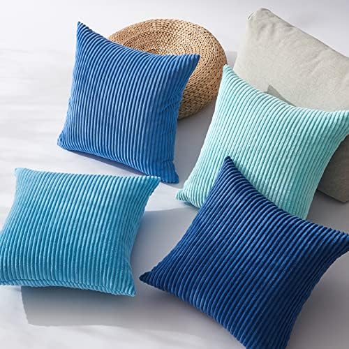 Topfinel Euro Shams Decorative Throw Pillow Covers 26x26 Inch Set of 4 - Image 4