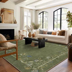 Washable Living Room Area Rug: 8x10 Rugs by palohom