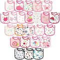 Cotton Waterproof Baby Bibs by 2ooya