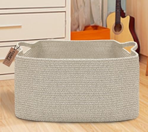 COMFY-HOMI Large Rectangular Blanket, Cotton Rope Woven - Image 2
