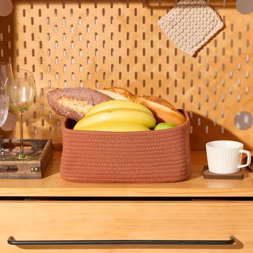 MiniArk Small Storage Baskets for Organizing | Closet Organizer Bins | Shelf - Image 5