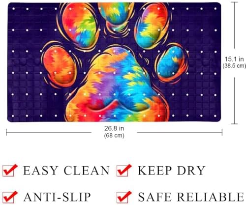 Non Slip Shower Mat Bathtub Mat 15.1x26.8 Inch, Quick Dry Bath Mat - Image 4
