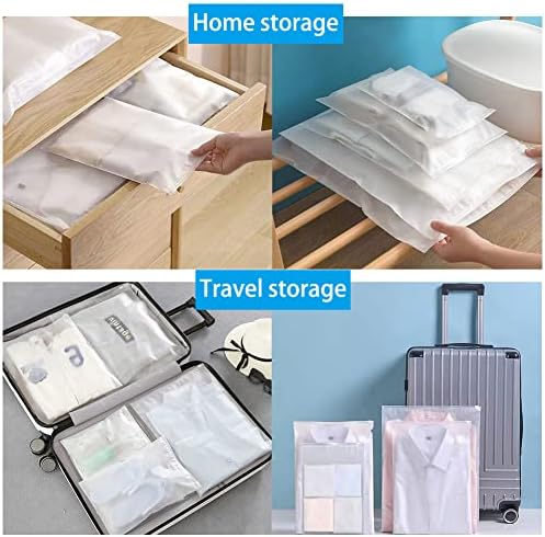 Belit 20 Pcs Travel Luggage Organizer Bags, 4 Sizes Packaging Bags - Image 6