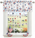 4th of July Kitchen Curtains Valances by VandarllinHomeKitchenDecor