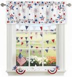 4th of July Kitchen Curtains Valances by VandarllinHomeKitchenDecor