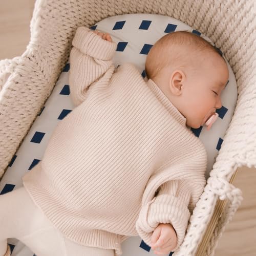Yoofoss 3-Pack Bassinet Sheets for Boys Girls Universal Fit - Image 4