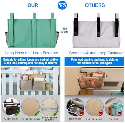 Surblue Caddy Hanging Organizer Bedside Storage Bag - Image 4