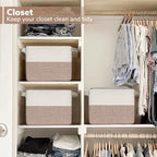 Goodpick Woven Storage Basket for Shelves - Image 5