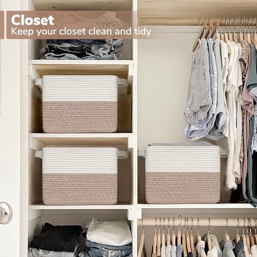 Goodpick Woven Storage Basket for Shelves - Image 5