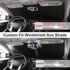 TINGLU Sun Shade for Mercedes Benz Sprinter Freightliner Cargo Crew Passenger - Image 4