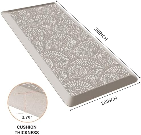 Mattitude 4/5 Inch Kitchen Mat, Waterproof Non-Slip Standing Mats and Rugs - Image 2