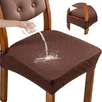 Genina Waterproof Chair Covers Set of 4, No Rear Covers by Genina
