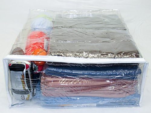 10-Pack X-Large Heavy Duty Vinyl Zippered Storage Bags - Image 4