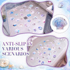 Fullhawl 30 Pcs Seashell Non Slip Bathtub Stickers - Image 6