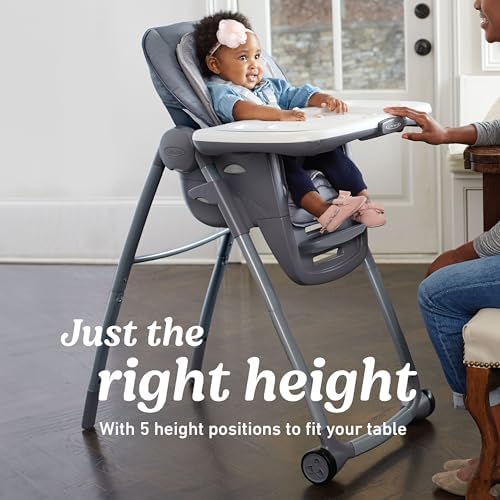 Graco Table2Table Premier Fold 7 in 1 Convertible High Chair | Converts to - Image 6