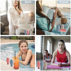 Travel Bottles for Toiletries 6 Pack, Leakproof 2 oz Tsa Approved Travel Size - Image 7