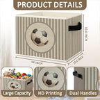 Football Boy Storage Bins Box - Image 6