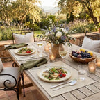 Artoid Mode Light Brown Placemats Set of 6, 12x18 Inch Fall Washable Holiday - Image 5