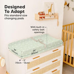 2-Pack Organic Changing Pad Covers - Image 4