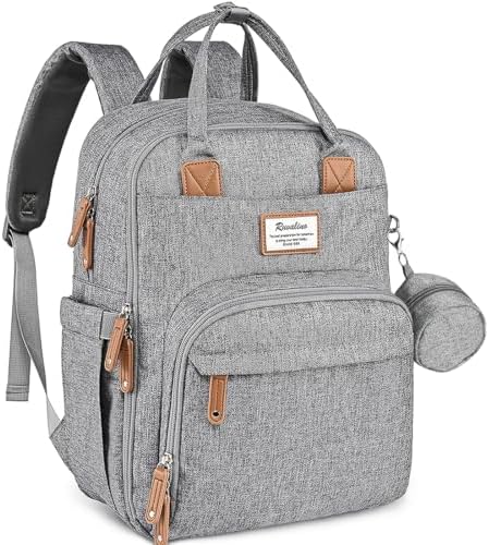 RUVALINO Baby Diaper Bag Backpack by RUVALINO