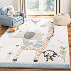 SAFAVIEH Carousel Kids Collection Area Rug by Unknown