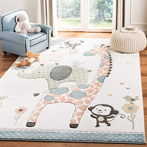 SAFAVIEH Carousel Kids Collection Area Rug by Unknown
