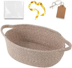 OIAHOMY Small Woven Basket by MasterofSpaceOptimization