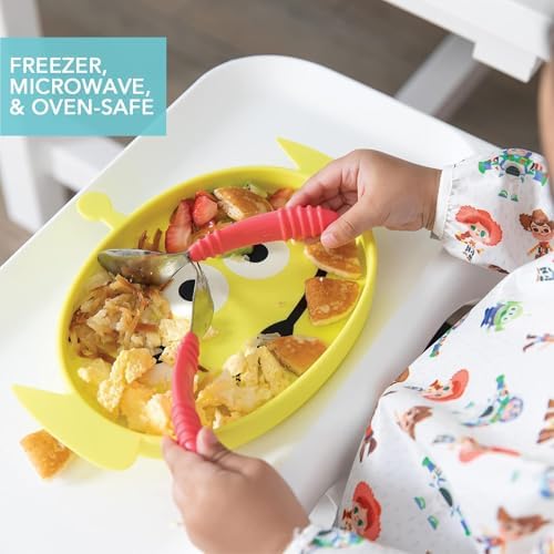 Bumkins Disney Toddler and Baby Suction Plate, Grip Dish - Image 4