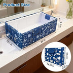Baby Bathtub, 5-Layer Anti-Tear Foldable Toddler Bath Tub - Image 2